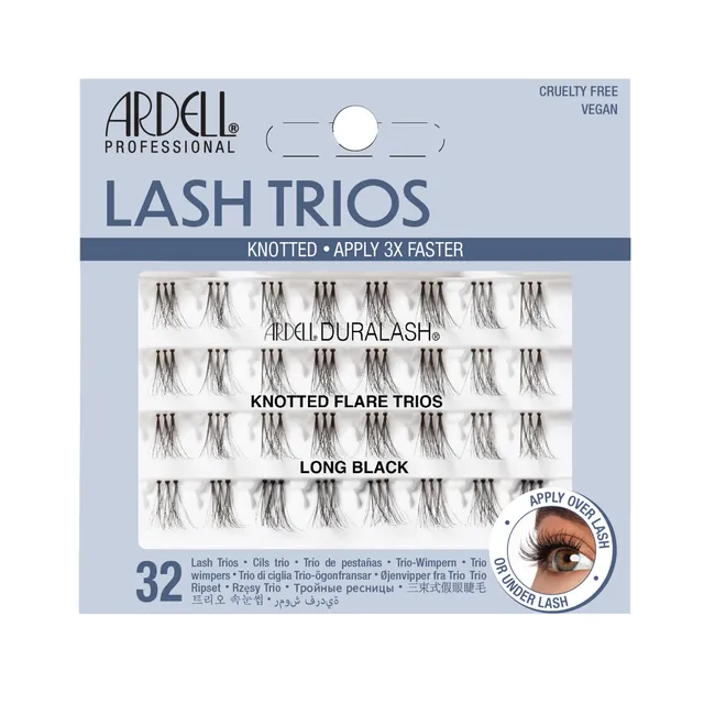 ardell-individual-trios-long-faux-cils-individuels-noirs-par-paquets-de-3 image 1