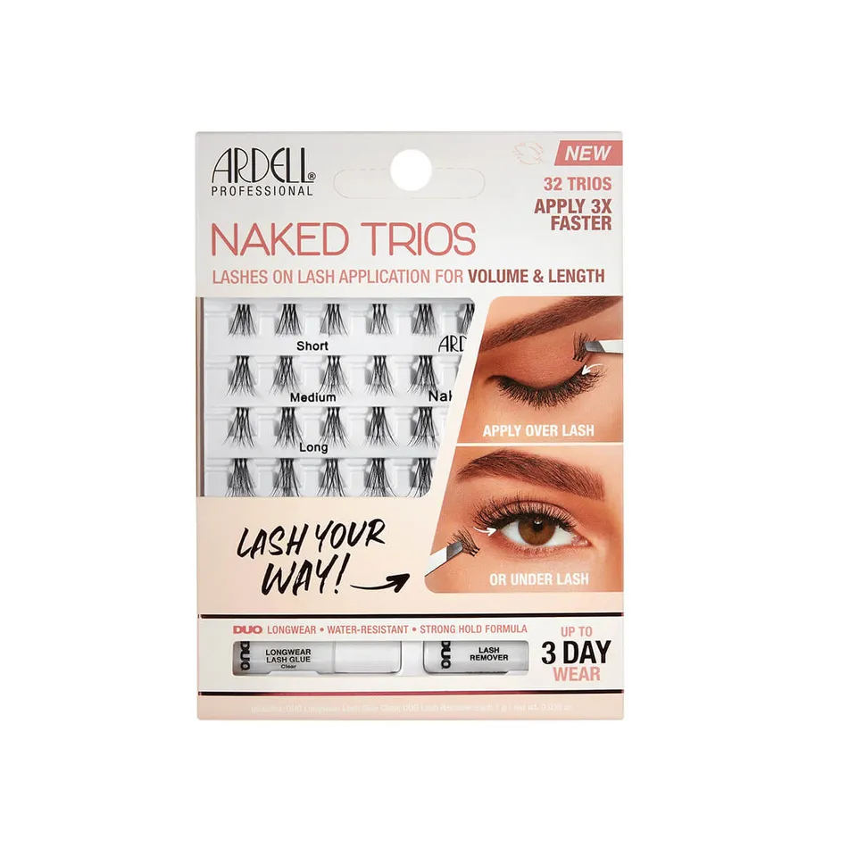 ardell-naked-trios-kit-de-trios-de-cils-bandeau-invisiband-ultra-fin-avec-colle- image 1