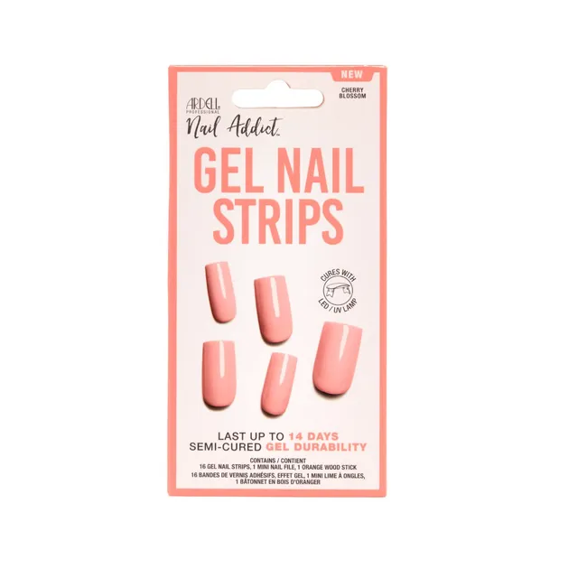 ardell-nail-addict-gel-nail-strips-bandes-de-vernis-semi-permanent-cherry-blosso image 1