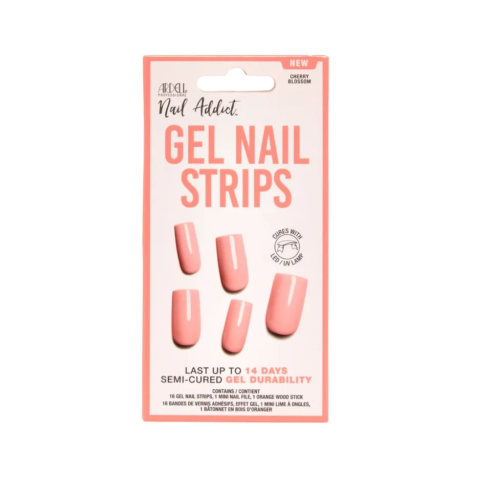 ardell-nail-addict-gel-nail-strips-bandes-de-vernis-semi-permanent-cherry-blosso image 1