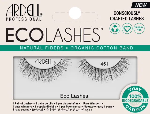 ardell-ecolashes-451-faux-cils-biod-gradables-fibres-fines-effil-es-effet-volume image 1