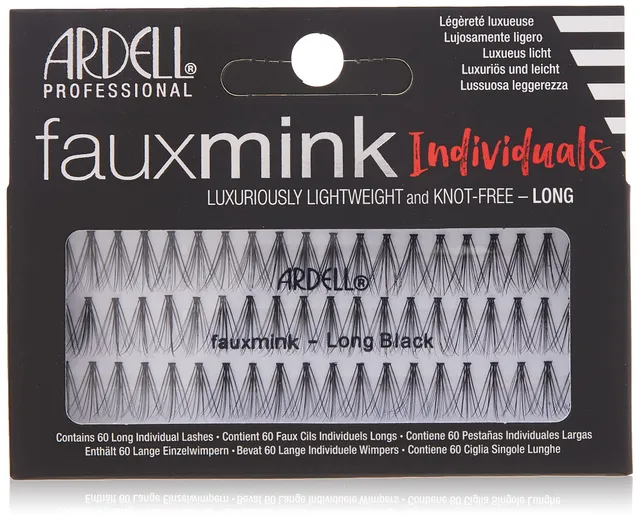 ardell-faux-mink-individuals-long-black-faux-cils-individuels-effet-mink-longs-b image 1