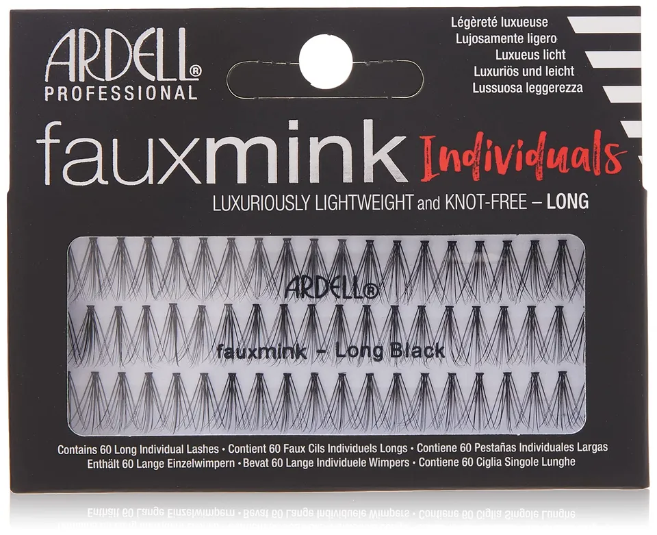 ardell-faux-mink-individuals-long-black-faux-cils-individuels-effet-mink-longs-b image 1