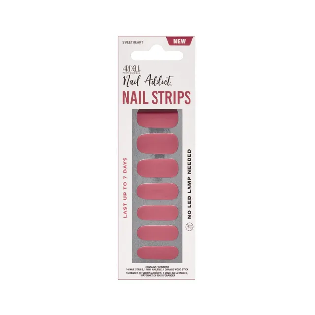 ardell-nail-addict-nail-strips-sweetheart-manucure-strips-haute-brillance-sans-l image 1