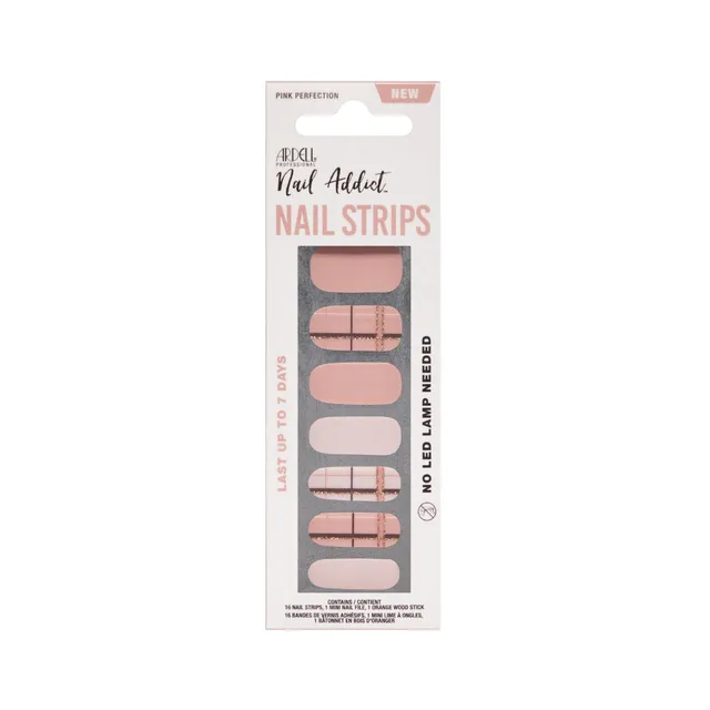 ardell-nail-addict-nail-strips-pink-perfection-bandes-de-vernis-ongles-haute-bri image 1