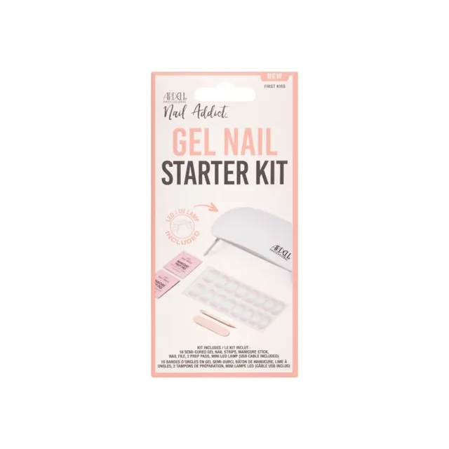 ardell-gel-nail-starter-kit-first-kiss-kit-manucure-gel-semi-cured-avec-mini-lam image 1