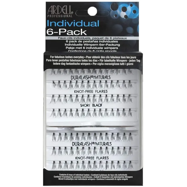 ardell-6-pack-knot-free-individuals-short-faux-cils-individuels-sans-n-ud-short- image 1