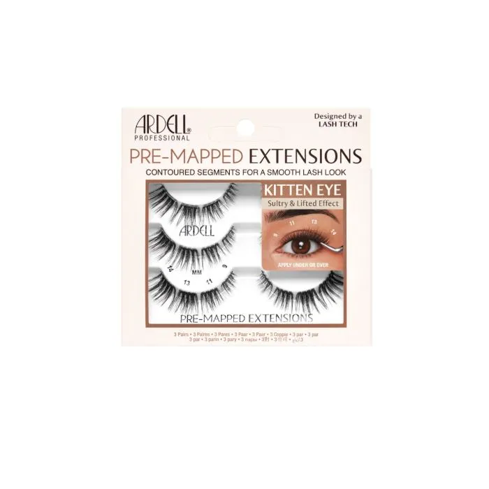 ardell-pre-mapped-extensions-kitten-eye-extensions-de-cils-pr-mapp-es-3-paires image 1