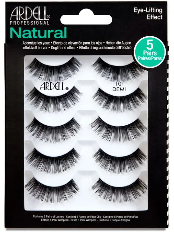 ardell-natural-101-5-paires-de-faux-cils-en-bande-en-cheveux-naturels-look-every image 1