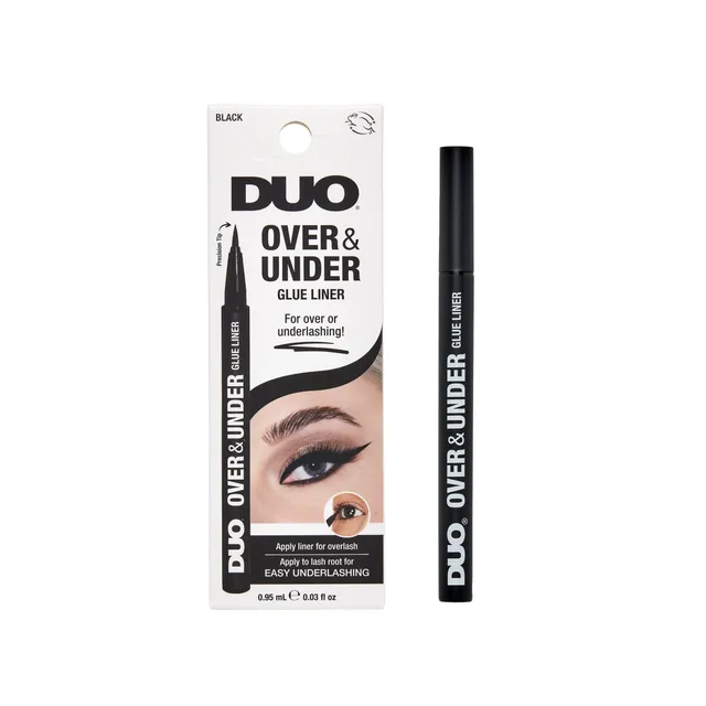ardell-duo-over-under-glue-liner-black-eye-liner-colle-2-en-1-feutre-pr-cis-noir image 1