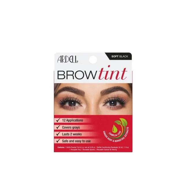 ardell-brow-tint-soft-black-kit-teinture-sourcils-tout-en-1-poudre-r-v-lateur-r- image 1