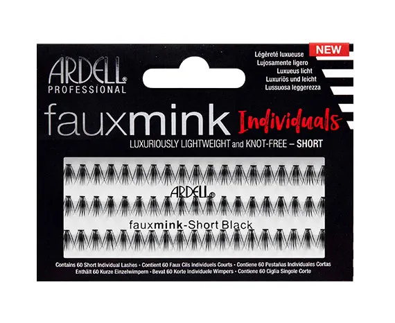 ardell-faux-mink-individuals-short-cils-individuels-sans-n-ud-60-clusters image 1