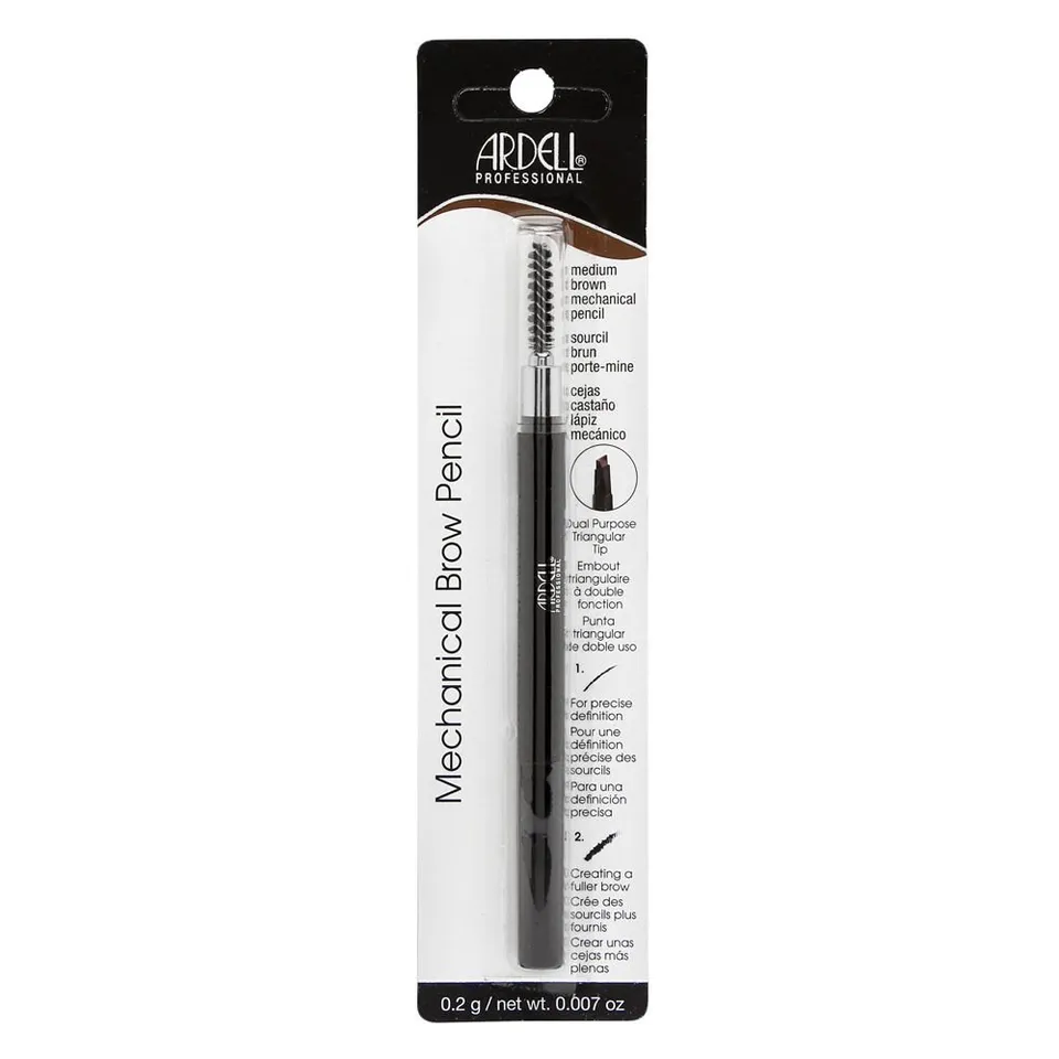 ardell-mechanical-brow-crayon-avec-spoolie-crayon-sourcils-automatique-m-dium-br image 1