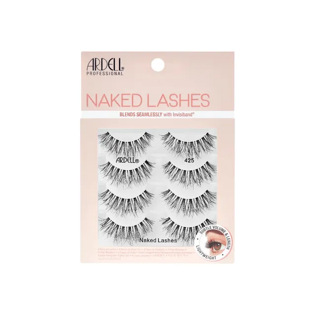 ardell-naked-lashes-425-faux-cils-effet-naturel-invisiband-ultra-l-ger-pack-de-4 image 1
