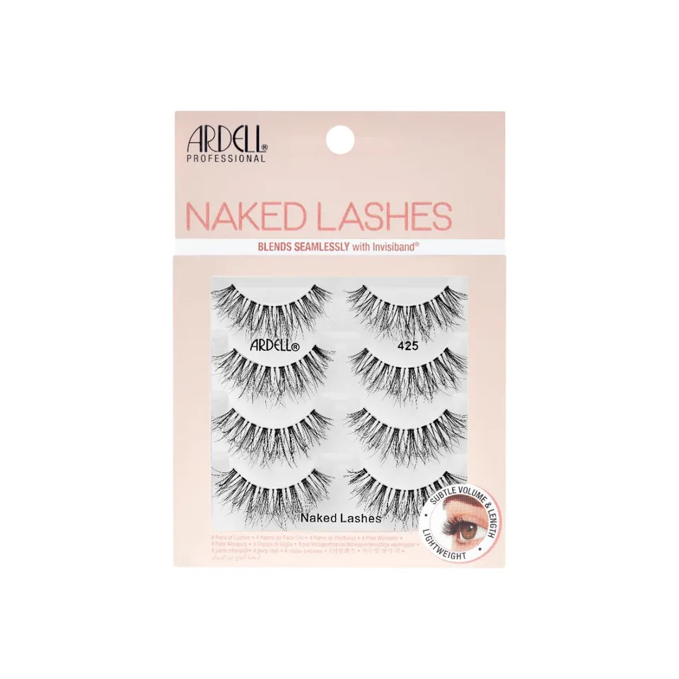 ardell-naked-lashes-425-faux-cils-effet-naturel-invisiband-ultra-l-ger-pack-de-4 image 1