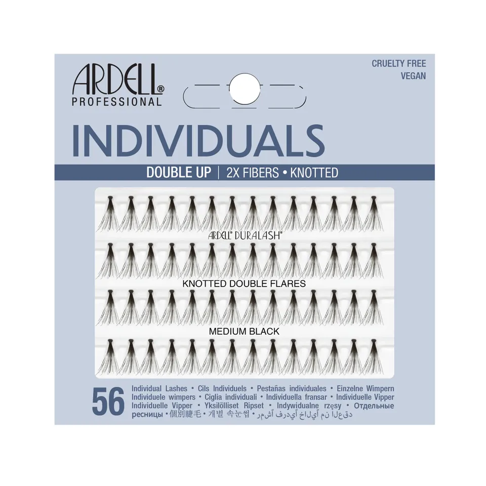 ardell-double-up-individuals-knotted-medium-black-faux-cils-individuels-volumis- image 1