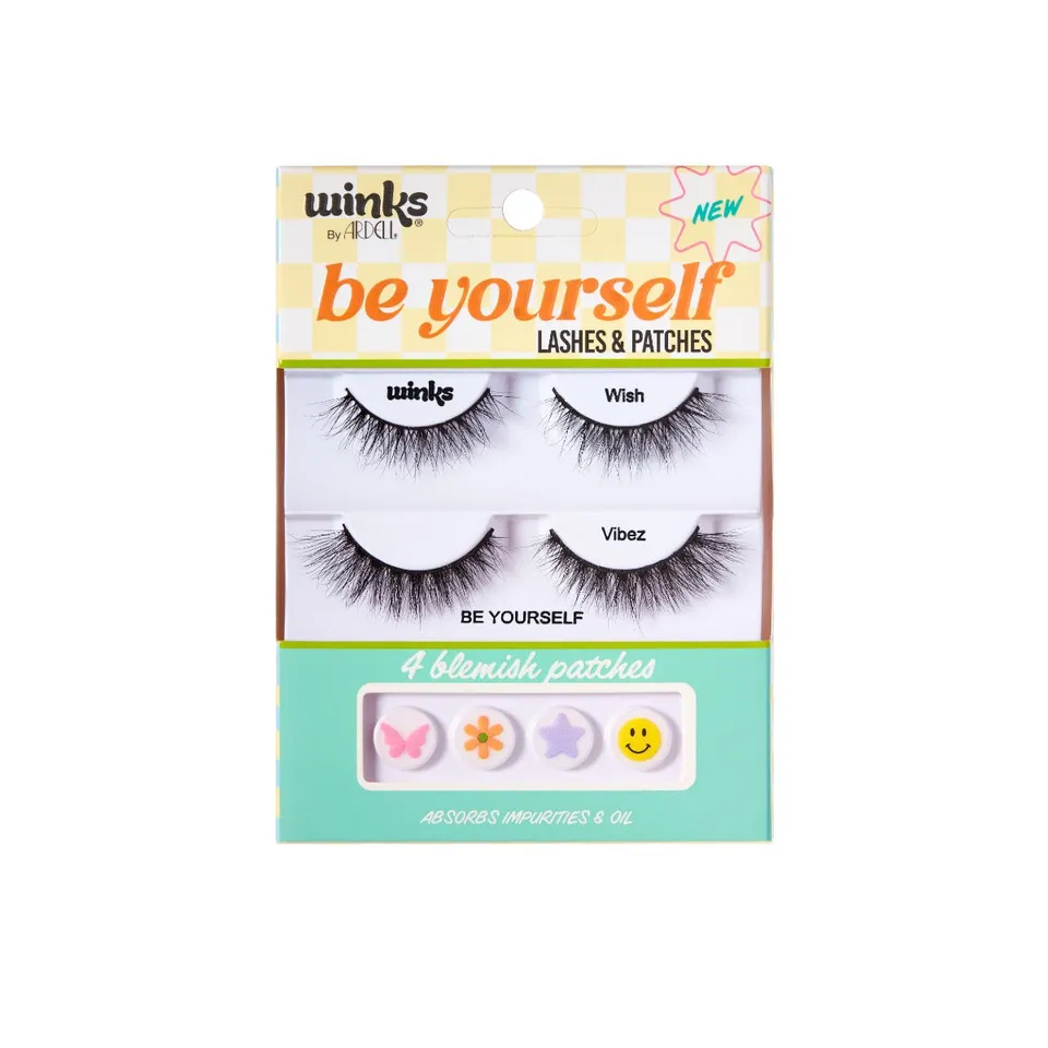 ardell-winks-be-yourself-kit-faux-cils-wish-vibez-et-patches-anti-imperfections image 1