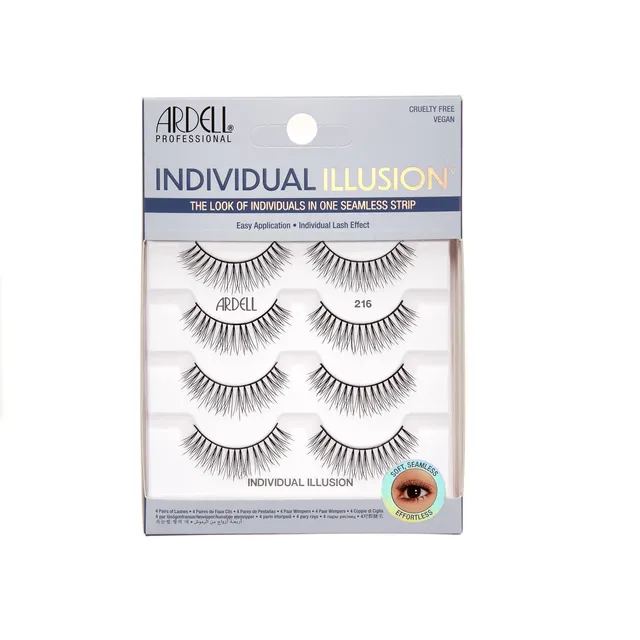 ardell-individual-illusion-216-4-paires-faux-cils-bande-effet-extensions-individ image 1