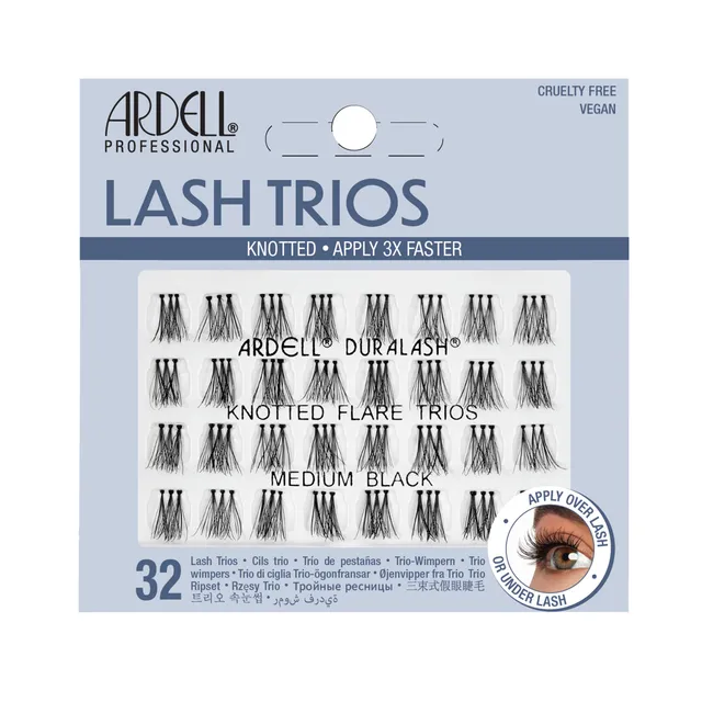 ardell-individual-trios-short-black-faux-cils-individuels-en-trios-n-ud-invisibl image 1