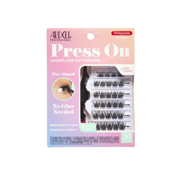 ardell-press-on-wispies-natural-applicateur-clusters-de-cils-pr-encoll-s-30-unit image 1