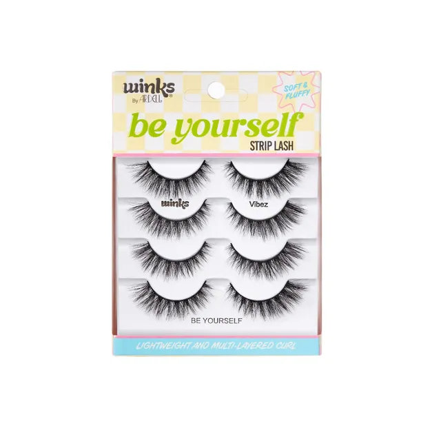 ardell-winks-be-yourself-vibez-4-paires-de-faux-cils-ail-s-effet-cat-eye image 1