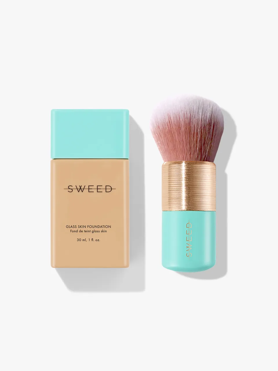 sweed-glass-skin-set-fond-de-teint-hydratant-effet-seconde-peau-pinceau-fond-de- image 1