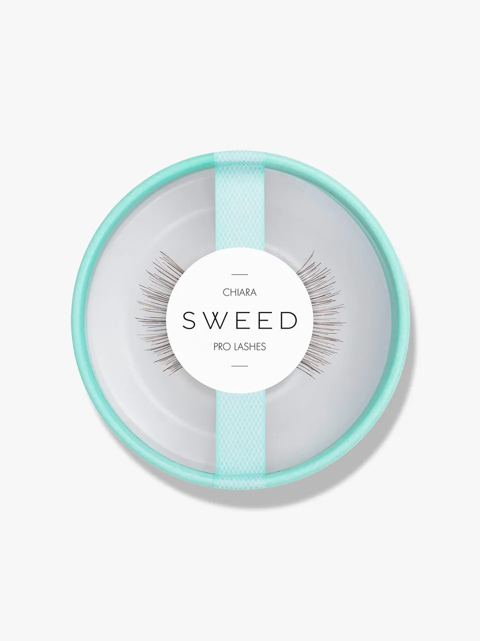 sweed-chiara-faux-cils-demi-bande-marron-bande-30-plus-courte-effet-naturel image 1