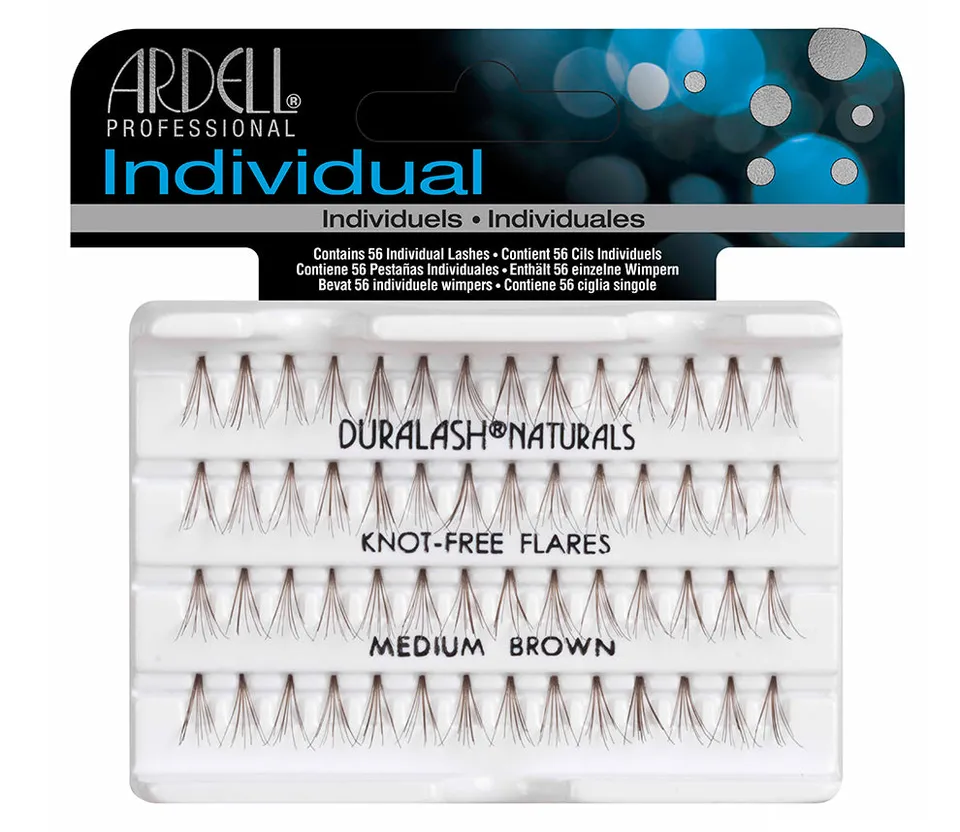 ardell-individuals-knot-free-medium-brown-56-clusters-de-cils-n-uds-libres-brun- image 1