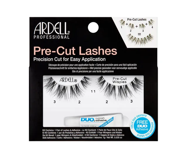 ardell-pre-cut-wispies-faux-cils-pr-d-coup-s-en-4-segments-effet-wispies-glam-pe image 1