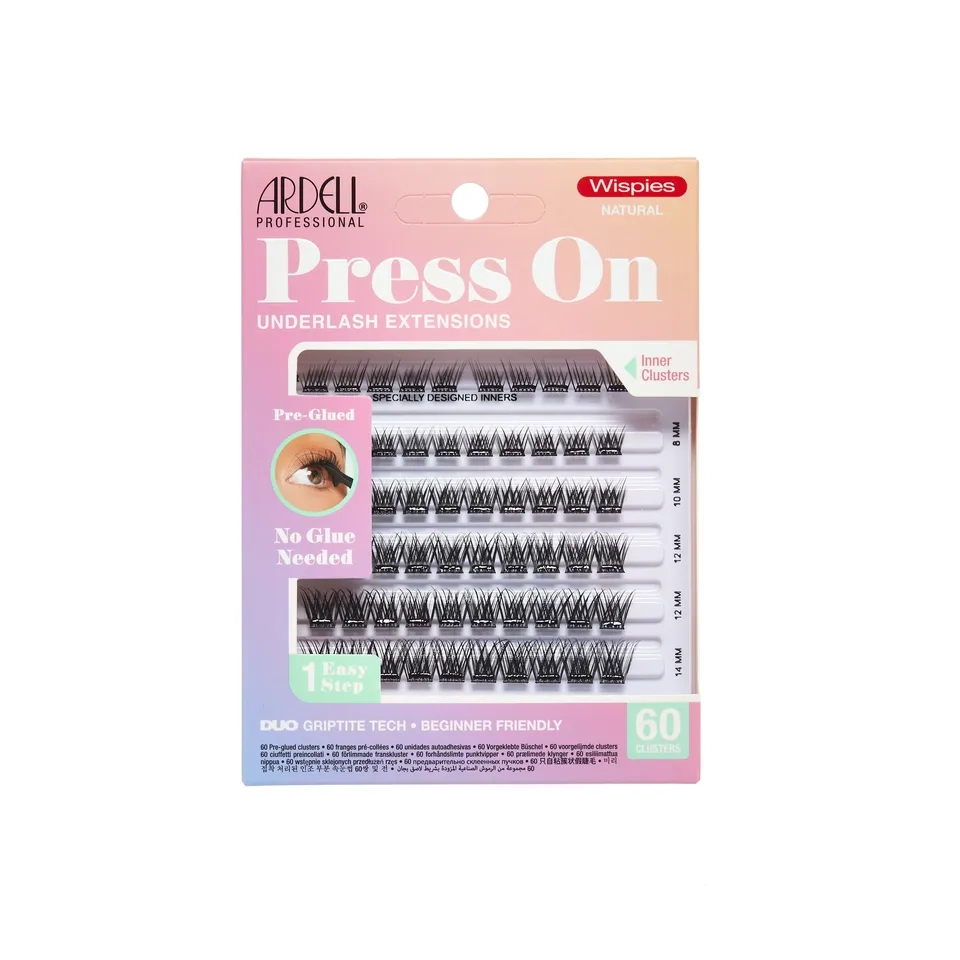 ardell-press-on-wispies-natural-60-clusters-pr-encoll-s-5-longueurs-extensions-s image 1