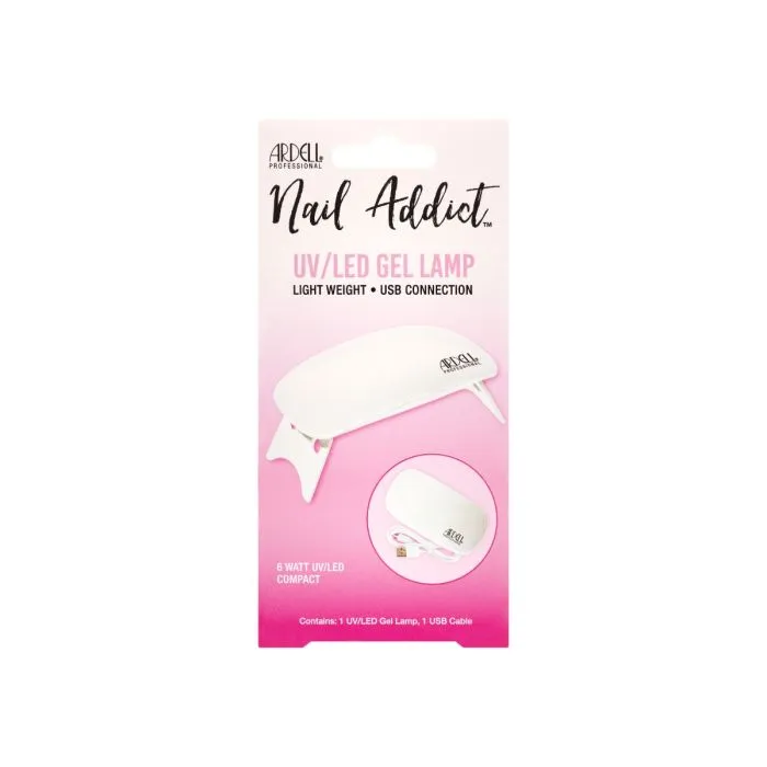 ardell-nail-addict-lampe-uv-led-6-watts-s-chage-gel-avec-2-minuteries-dur-e-de-v image 1