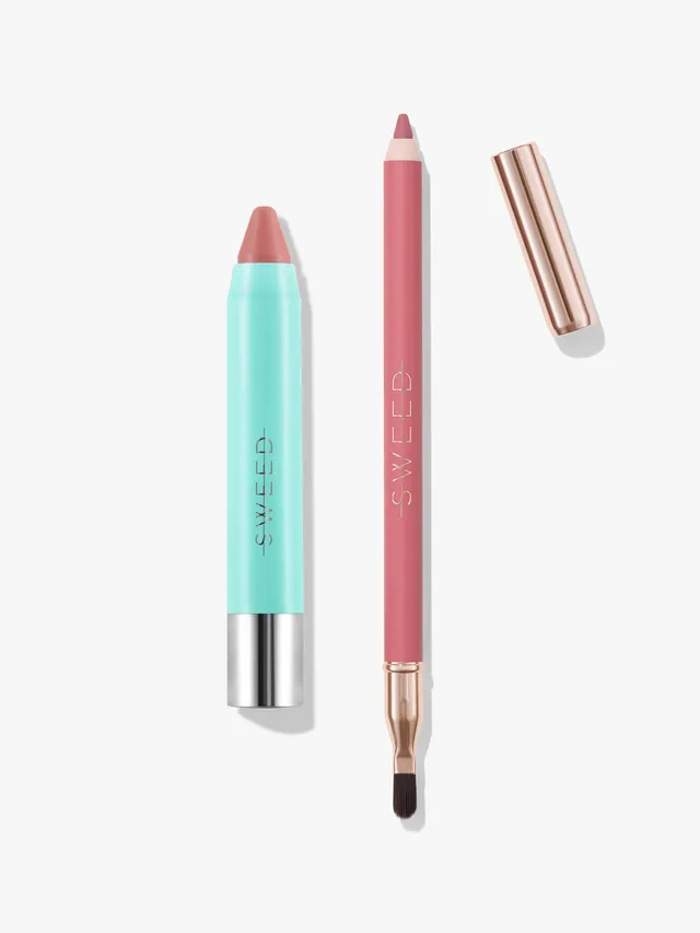 sweed-the-duo-lip-kit-coffret-le-lipstick-hydratant-lip-liner-waterproof-6h-l-vr image 1