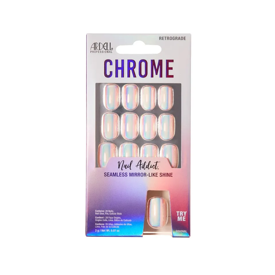 ardell-nail-addict-chrome-retrograde-faux-ongles-press-on-carr-s-courts-effet-ch image 1