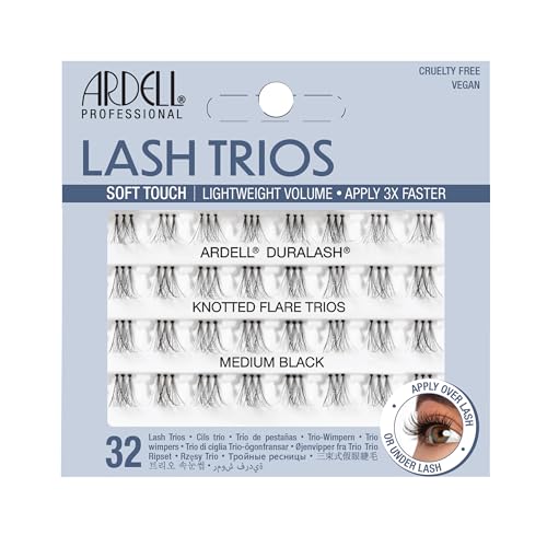 ardell-soft-touch-trios-individuals-medium-black-faux-cils-individuels-en-trios- image 3