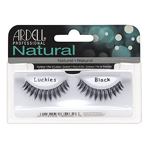 ardell-false-eyelashes-invisibands-luckies-black-faux-cils-bande-invisible-noir image 2