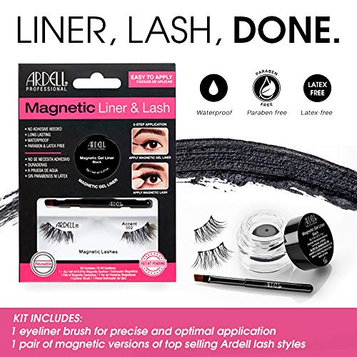 ardell-magnetic-liner-lash-accent-kit-eye-liner-magn-tique-2-paires-de-cils-acce image 8
