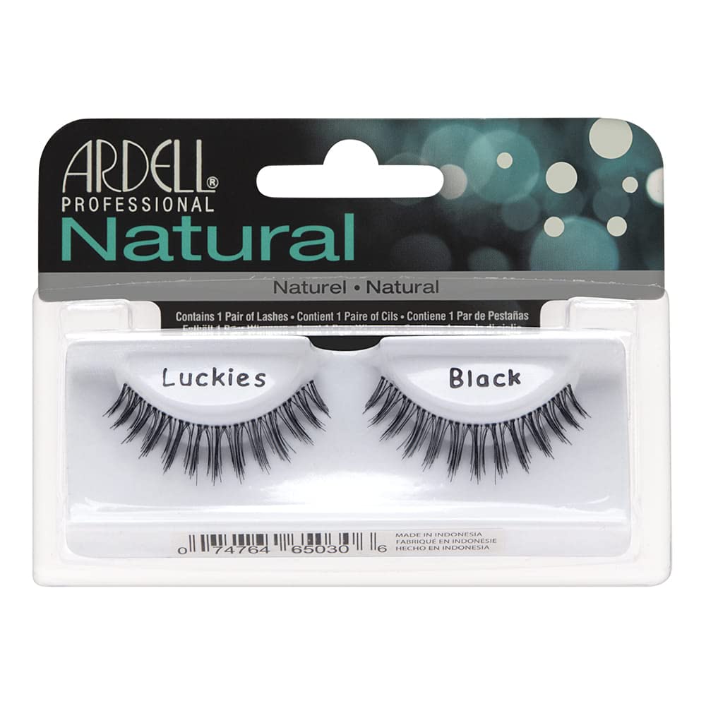ardell-false-eyelashes-invisibands-luckies-black-faux-cils-bande-invisible-noir image 1
