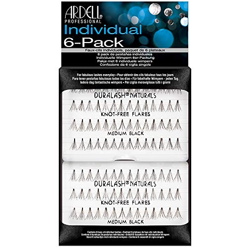 ardell-6-pack-knot-free-individuals-medium-black-faux-cils-individuels-sans-n-ud image 2