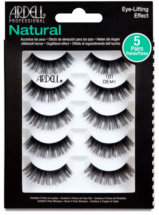 ardell-natural-101-5-paires-de-faux-cils-en-bande-en-cheveux-naturels-look-every image 1