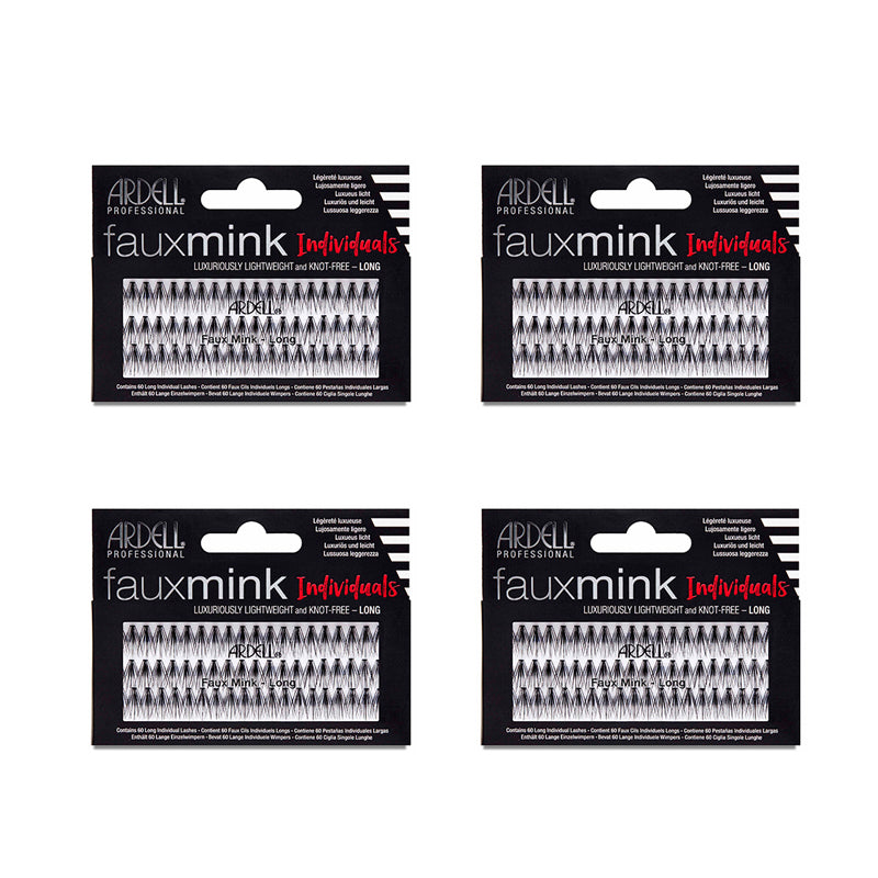 ardell-faux-mink-individuals-long-cils-individuels-knot-free-60-clusters-x-4-pac image 1