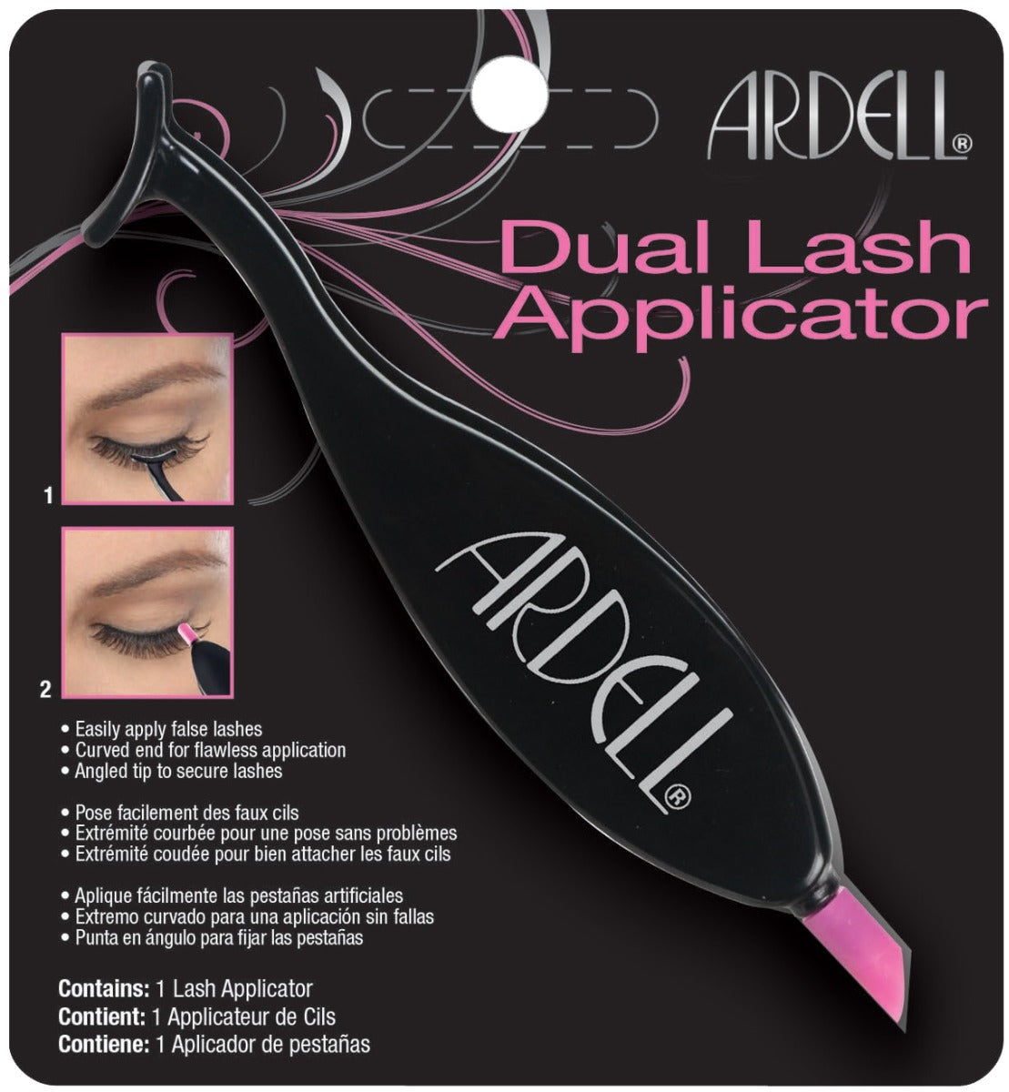 ardell-lash-applicator-applicateur-faux-cils-incurv-embout-caoutchouc image 1