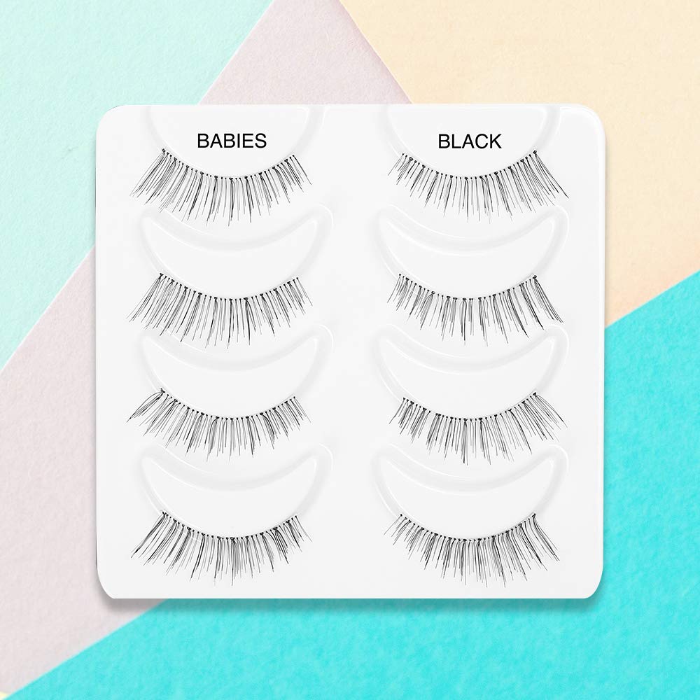 ardell-natural-babies-black-pack-de-4-paires-de-faux-cils-effet-naturel-ultra-l- image 5
