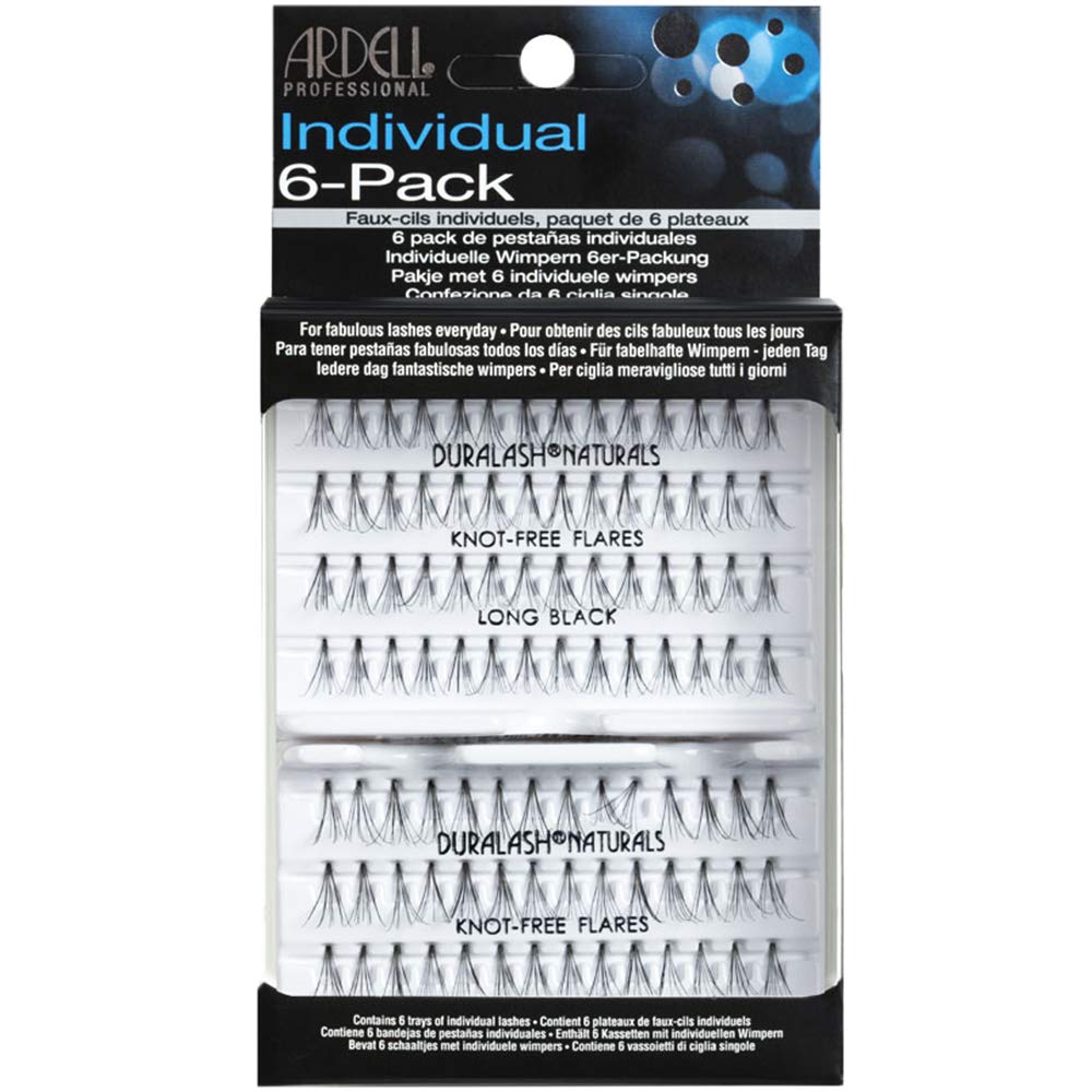 ardell-6-pack-knot-free-individuals-long-faux-cils-individuels-sans-n-ud-long-no image 1