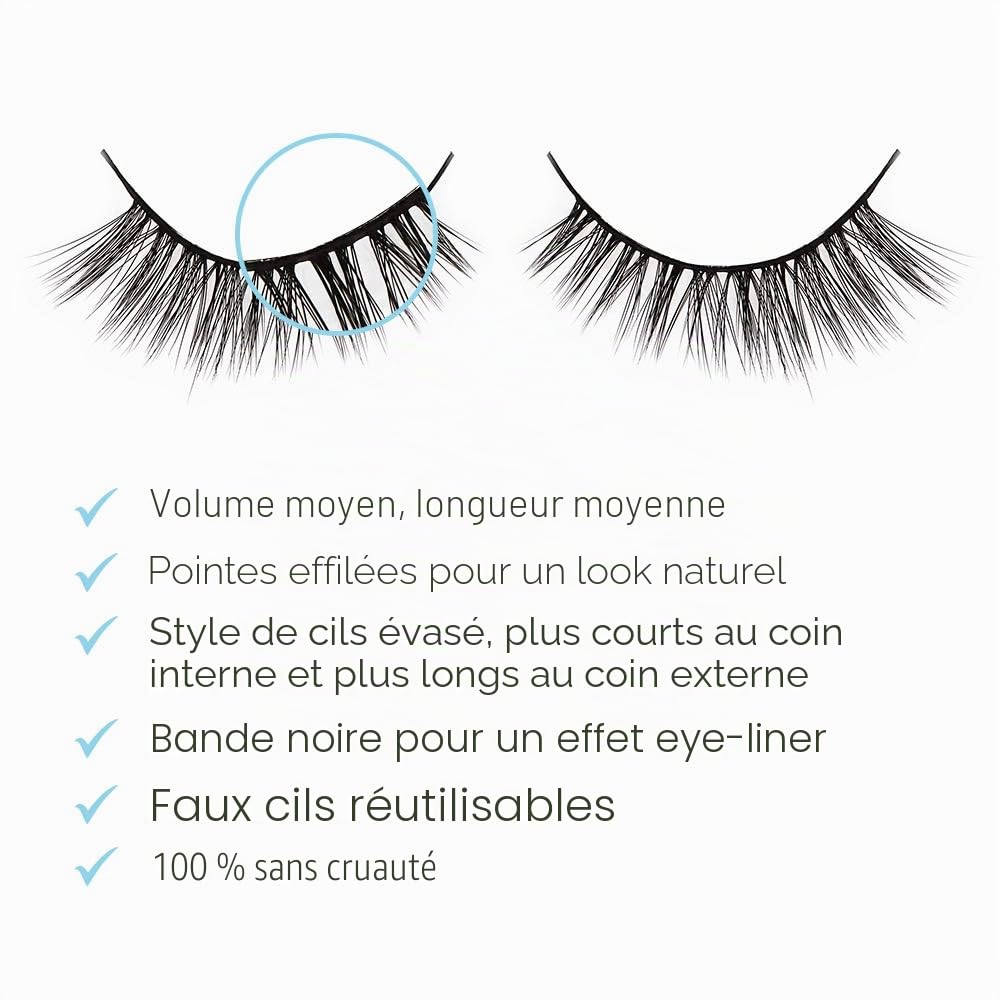 ardell-aqua-lashes-341-faux-cils-bande-activ-e-par-l-eau-sans-colle-look-naturel image 4