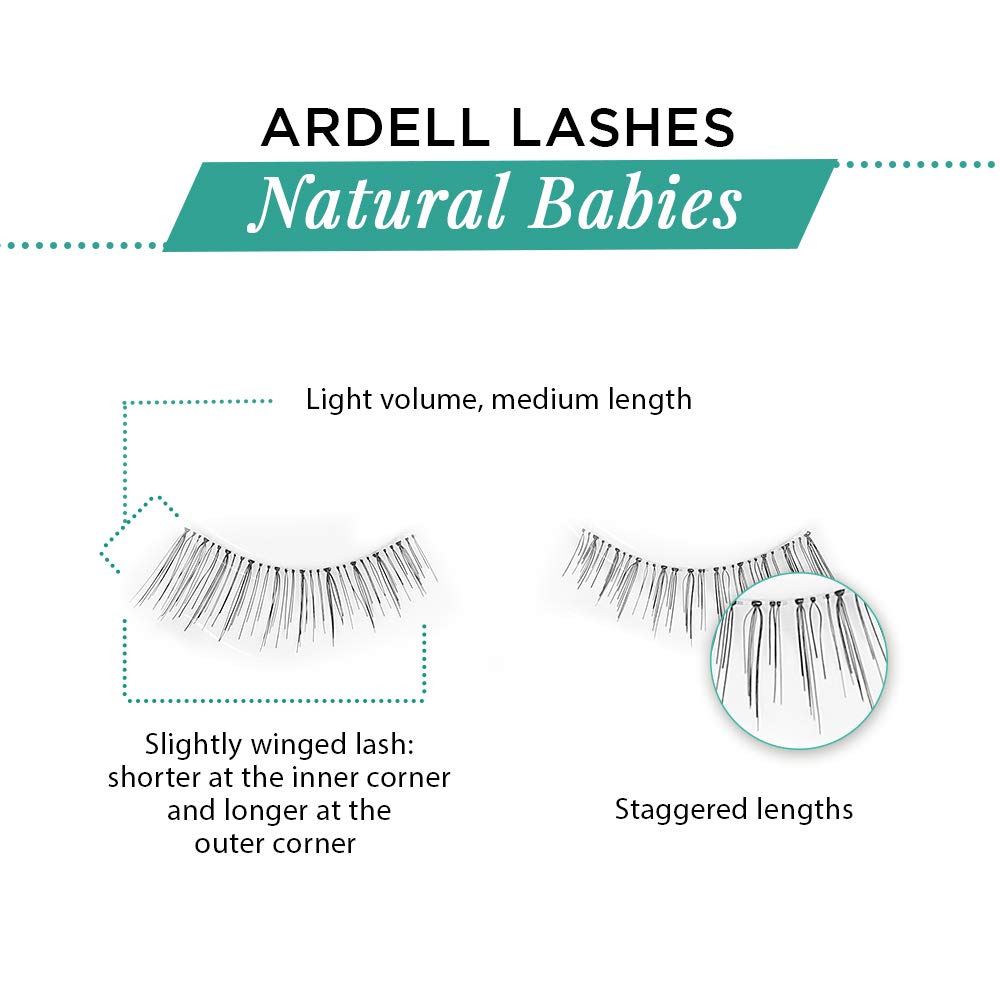 ardell-natural-babies-black-pack-de-4-paires-de-faux-cils-effet-naturel-ultra-l- image 3