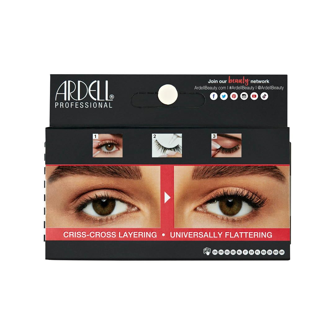 ardell-baby-demi-wispies-faux-cils-bandeau-noirs-volume-l-ger-et-court-effet-nat image 2