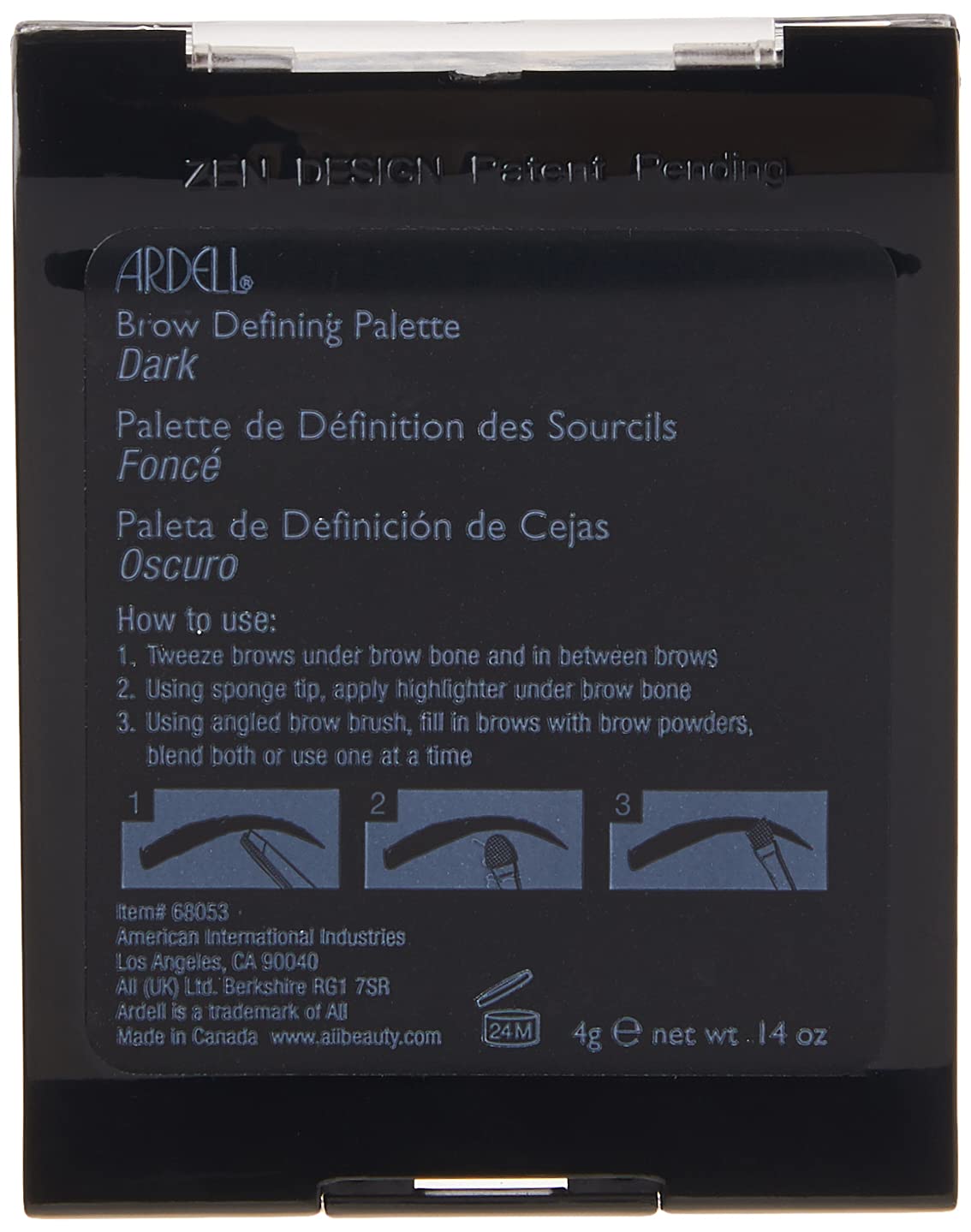 ardell-brow-powder-palette-dark-palette-poudre-sourcils-teinte-fonc-e-duo-de-tei image 7