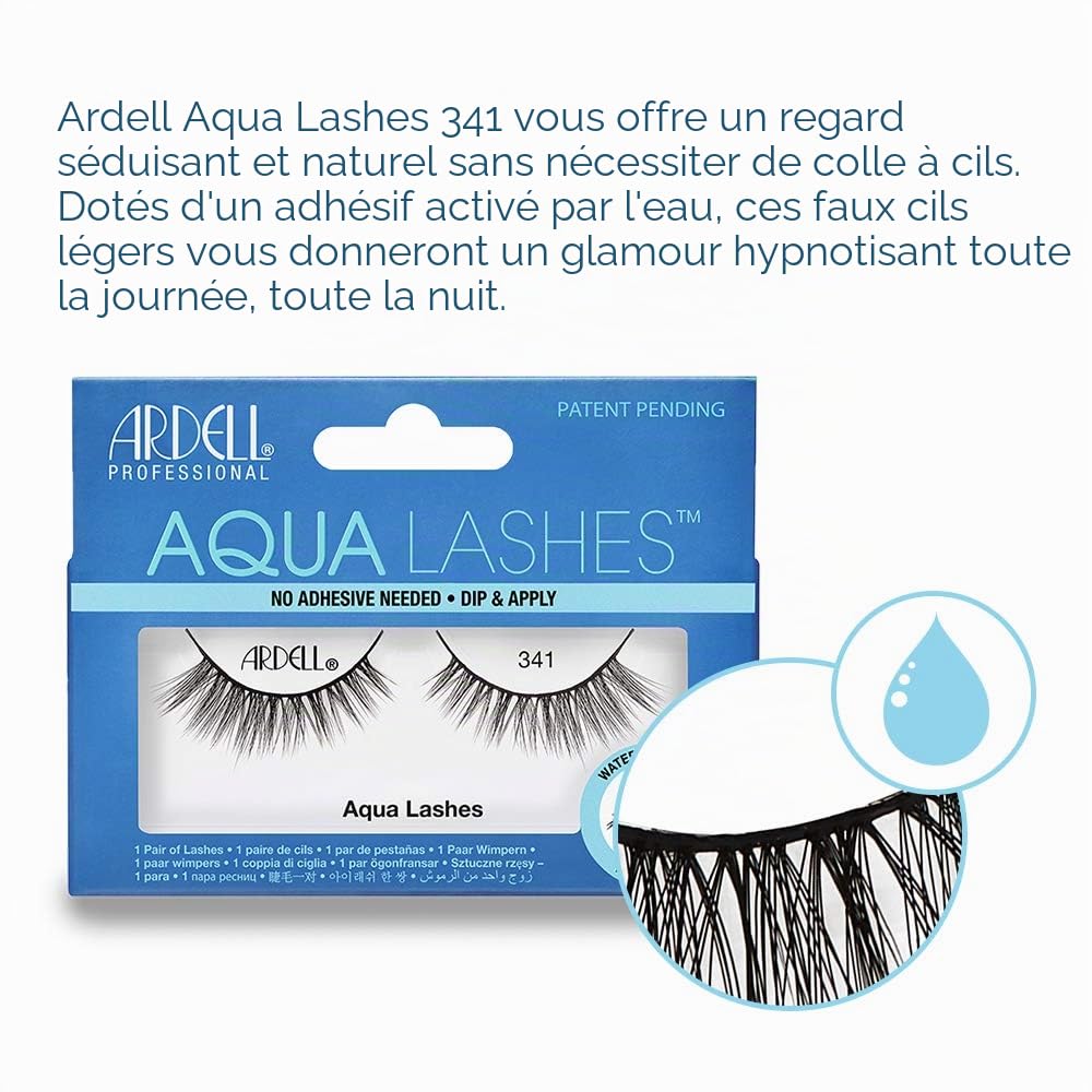 ardell-aqua-lashes-341-faux-cils-bande-activ-e-par-l-eau-sans-colle-look-naturel image 3