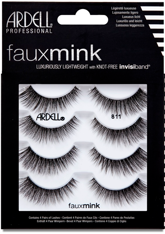 ardell-faux-mink-811-lot-de-4-paires-faux-cils-effet-winged-dramatique-fibres-mi image 1