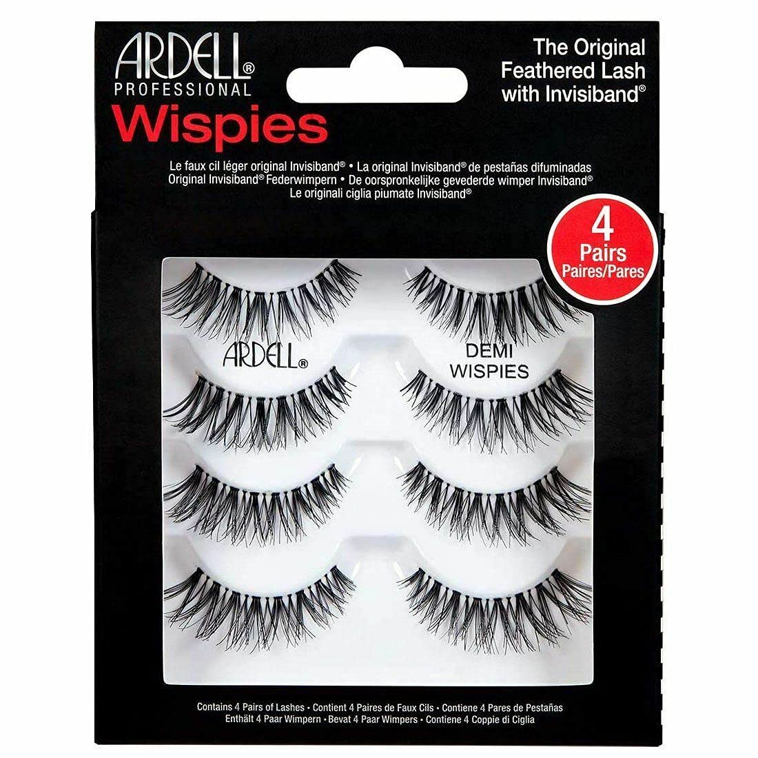 ardell-professional-natural-multipack-demi-wispies-black-lot-de-4-paires-de-faux image 1